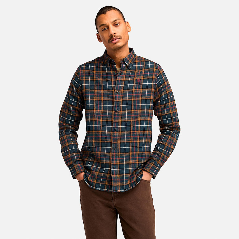 Timberland Men's Midweight Flannel Check Shirt outlook