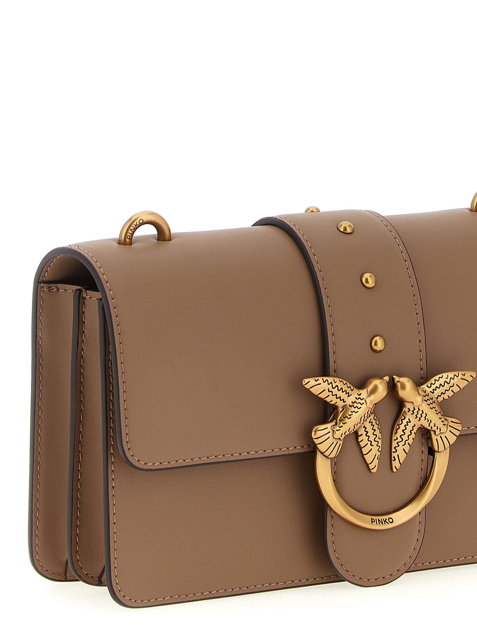 Love One Mini Crossbody Bags Beige - 3