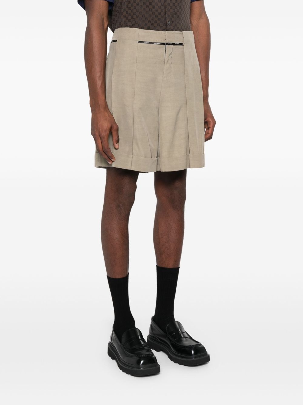 pleated shorts - 3