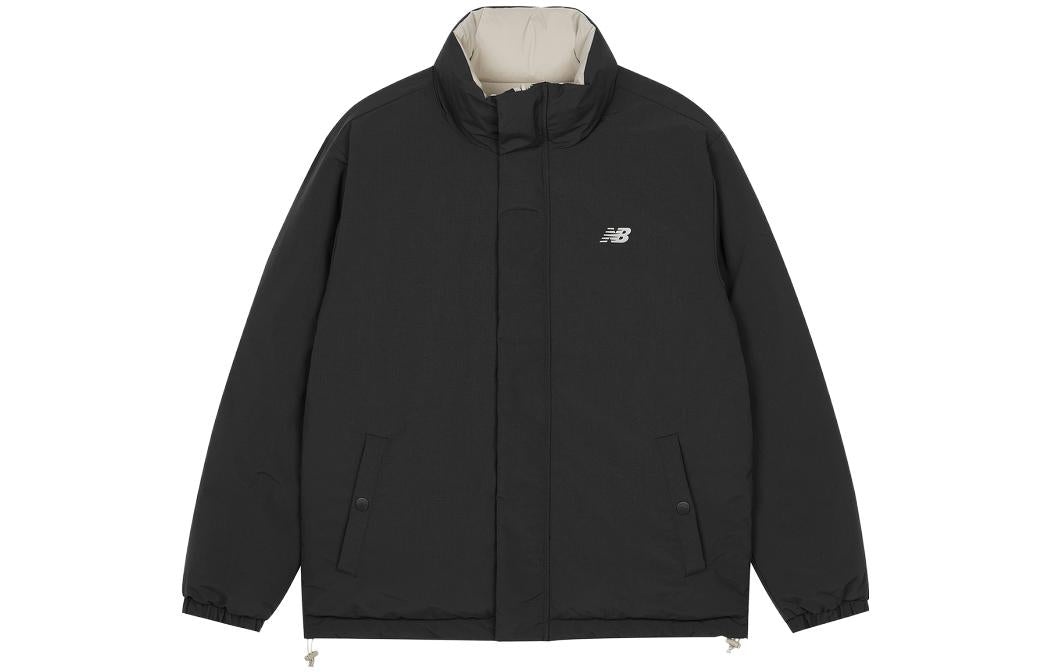 New Balance Waterproof Warm Jacket 'Black Grey' AMJ34333-BK - 2