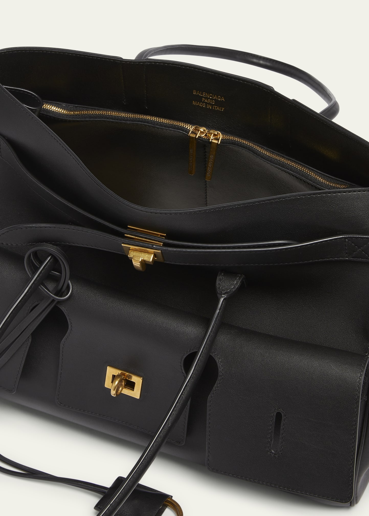 Bel Air Medium Flap Leather Tote Bag - 4