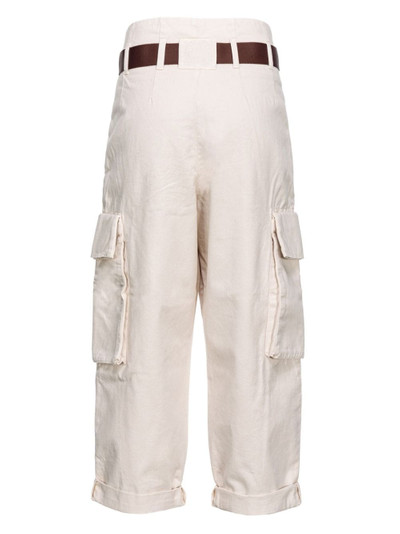 PINKO high-rise cargo pants outlook