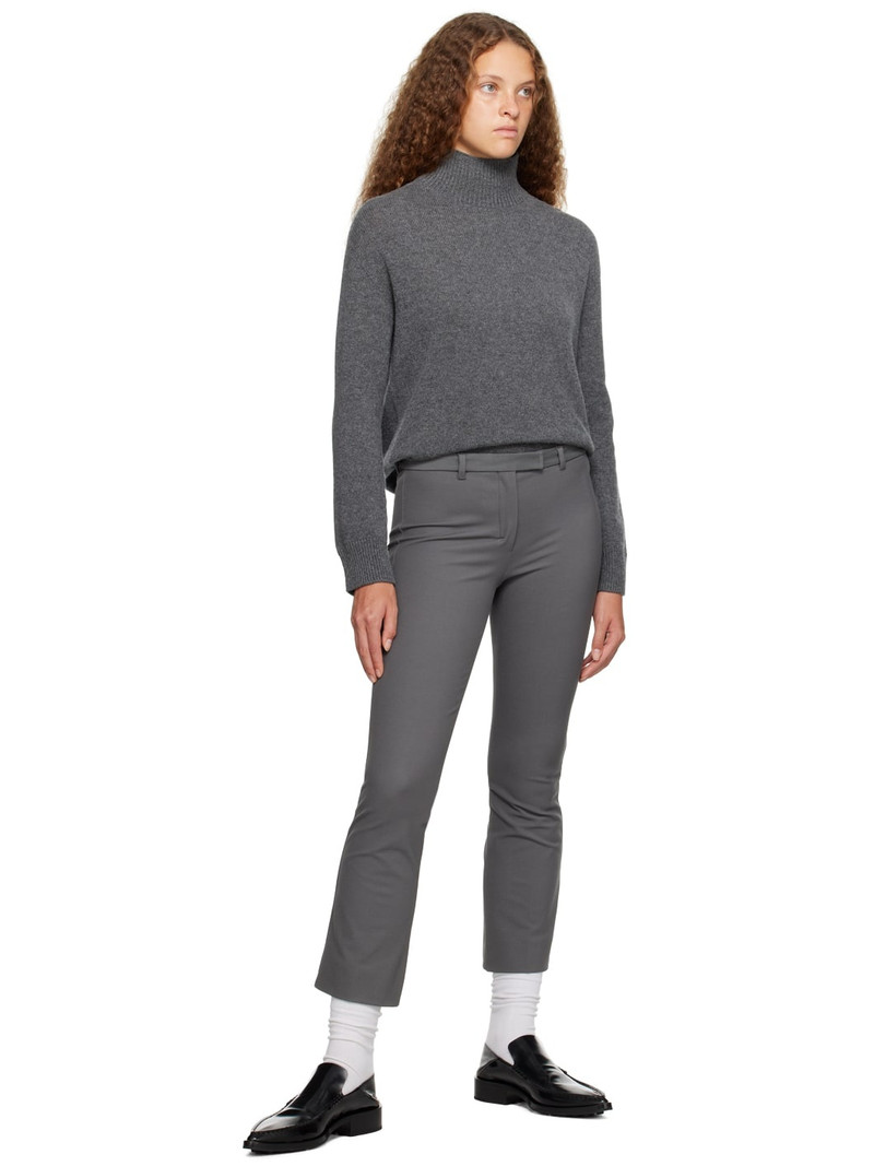 'S Max Mara Gray Umanita Trousers outlook