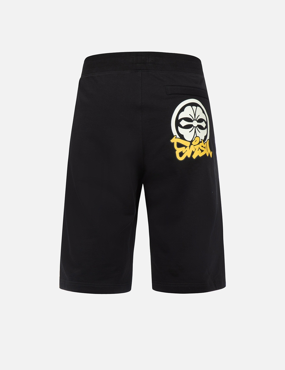 KAMON PRINT SWEAT SHORTS - 2