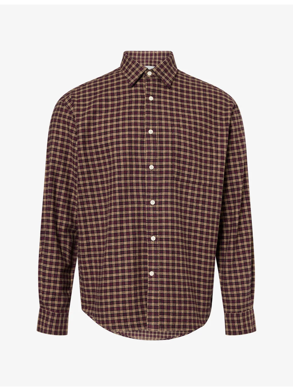 Deon Check Cotton Shirt - 1
