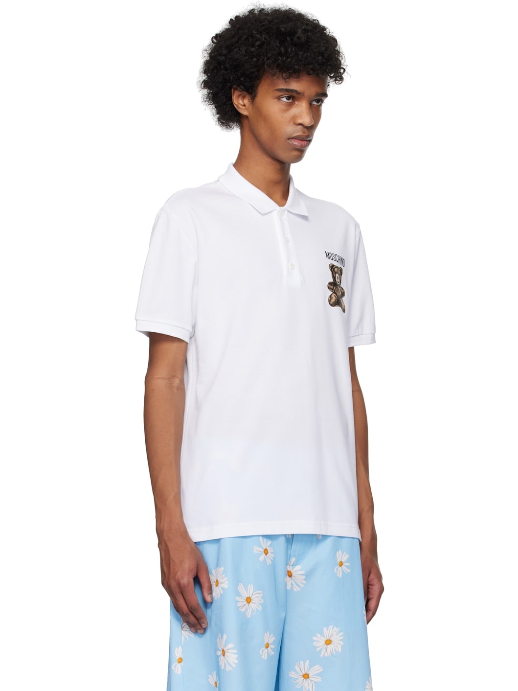 White Teddy Bear Polo - 2