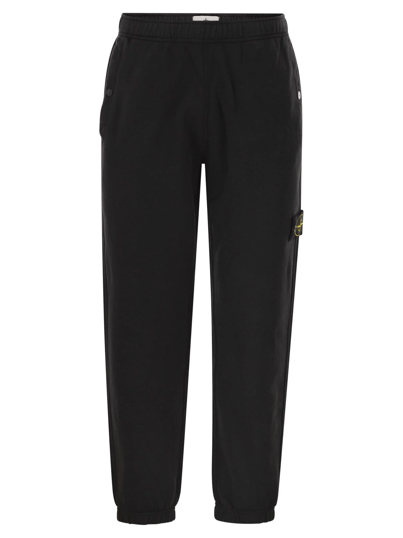 Stone Island Men Regular Fit Jogger Trousers With Seasonal Pocket - 1