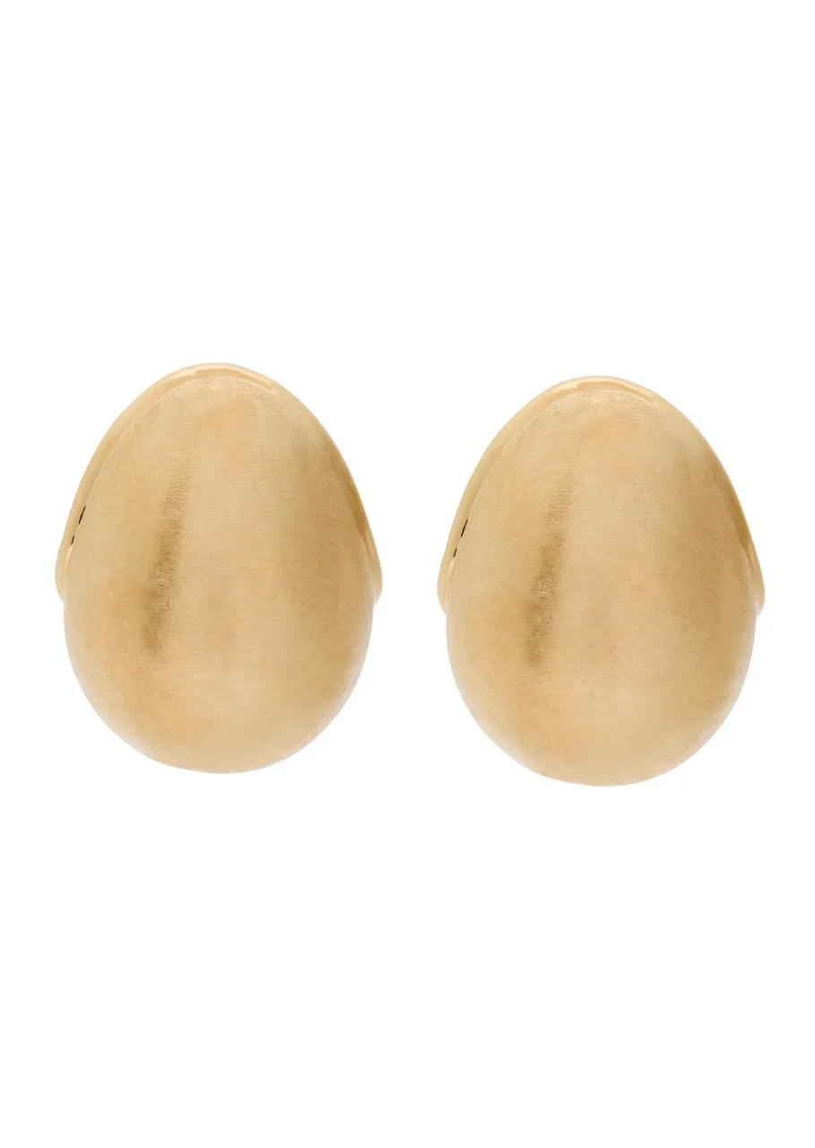 Jacquemus Les Bouclés Raisin Brushed Drop Earrings - 1