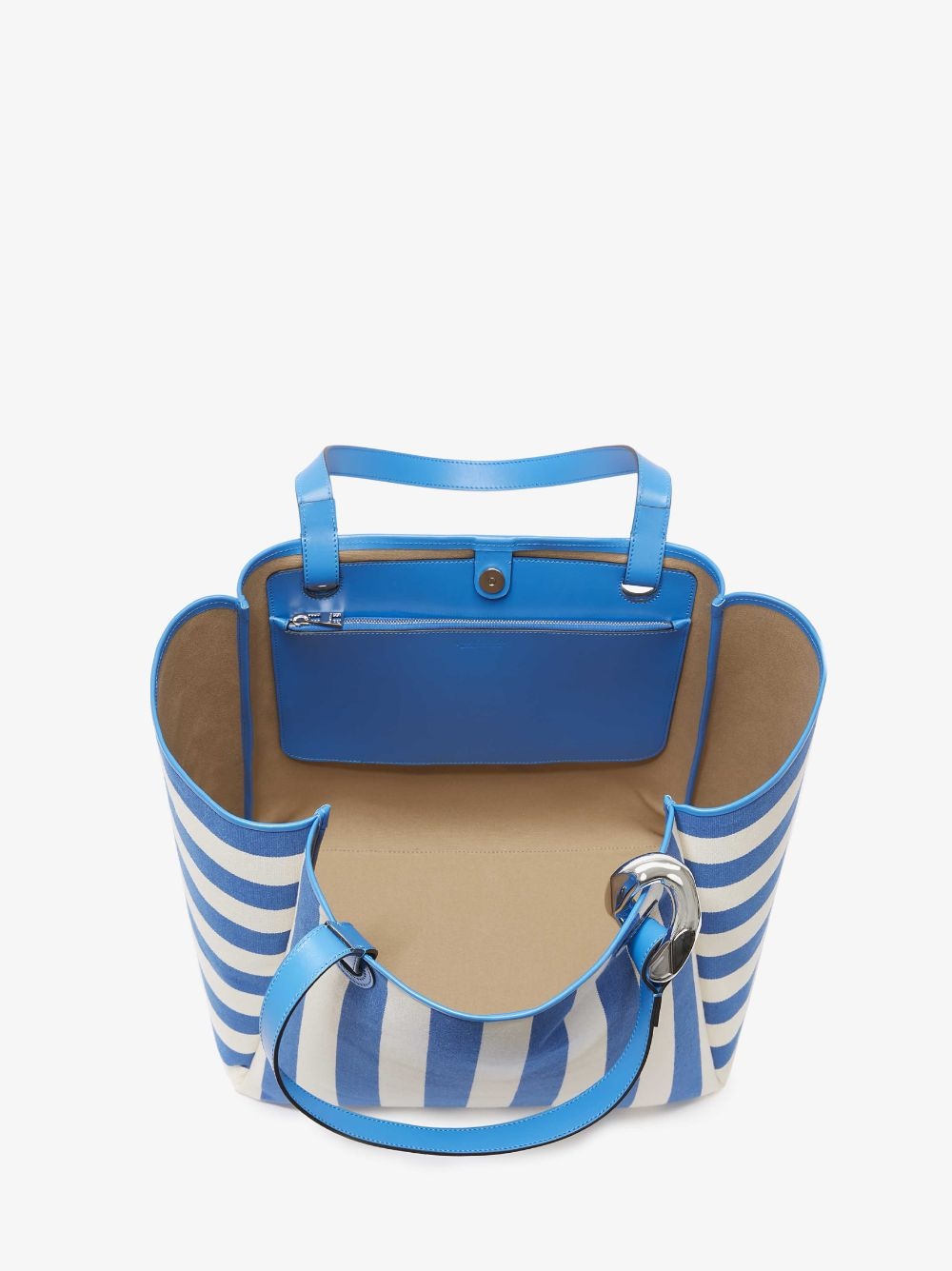 LARGE JWA CORNER TOTE - CANVAS TOTE BAG - 4