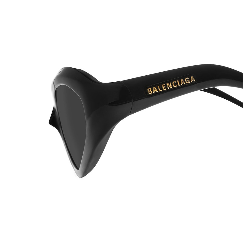 Women's Orbit Cat Sunglasses in Black 5