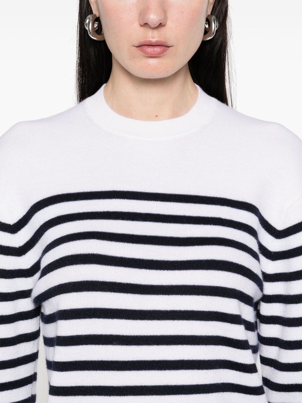 striped sweater - 5
