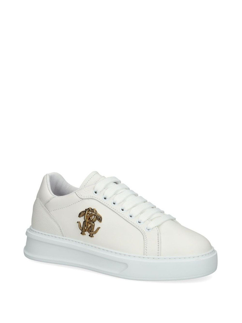 Roberto Cavalli logo-plaque sneakers outlook