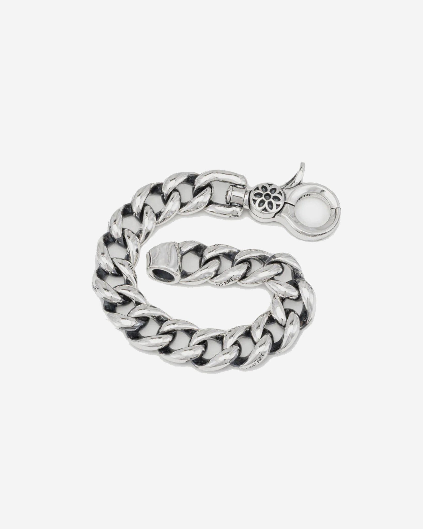 WCS-SHO GOOD ART HLYWD "The Shorty" Wallet Chain - Sterling Silver - 1
