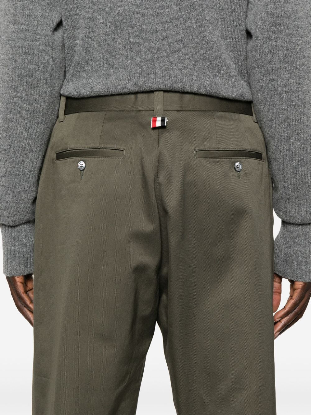 Thom Browne Men Cropped Trousers - 3