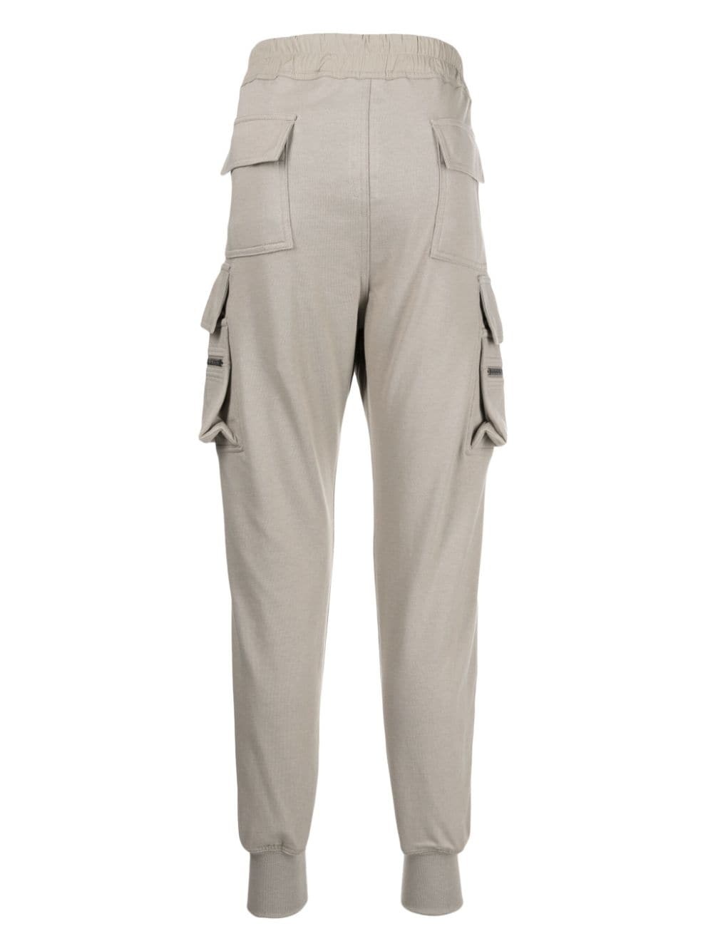 drawstring drop-crotch track pants - 2