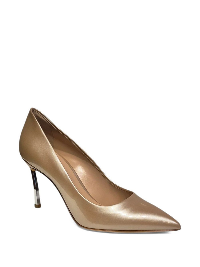 CASADEI pointed-toe sculptural heel pumps outlook