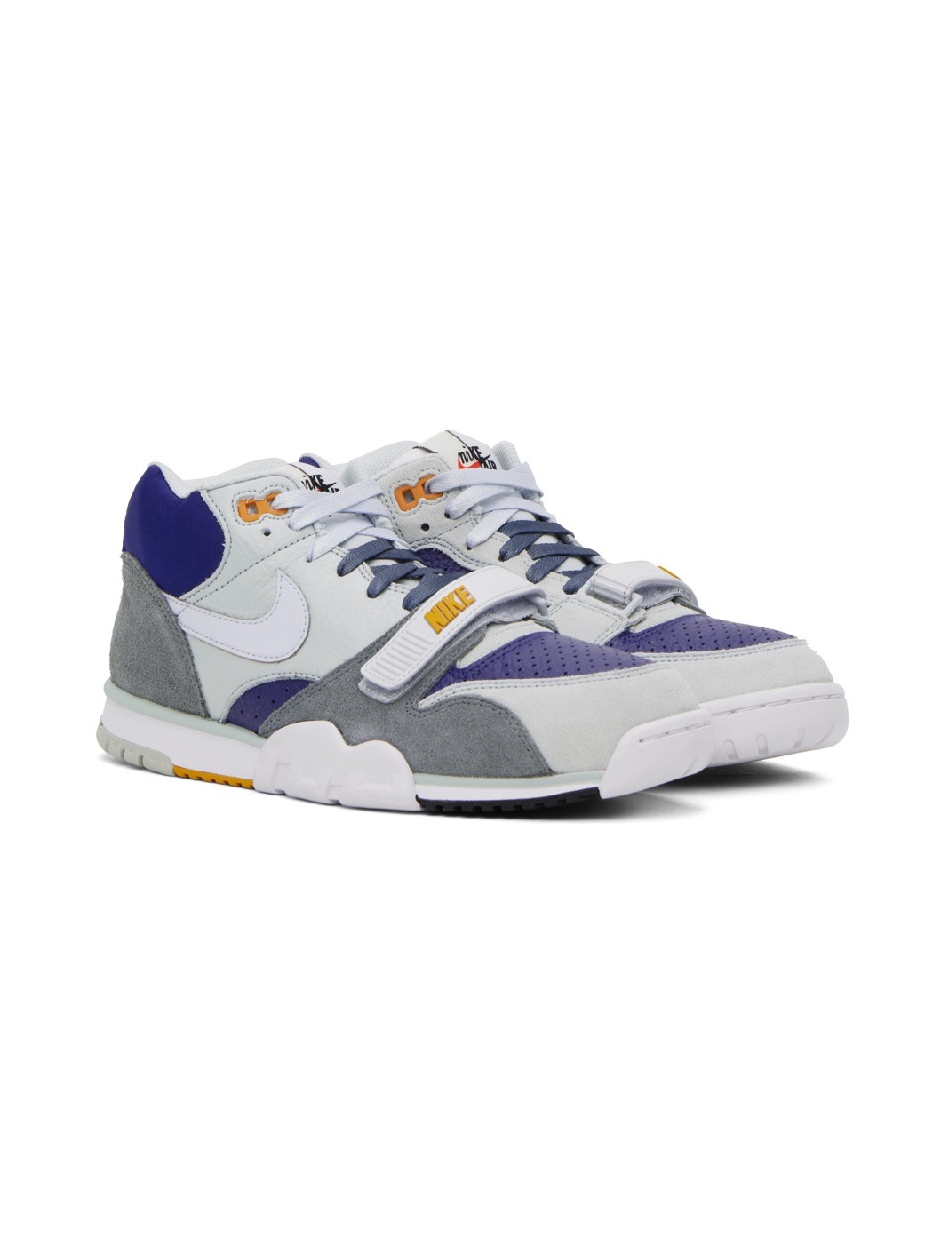 Gray & Blue Air Trainer 1 Sneakers - 4