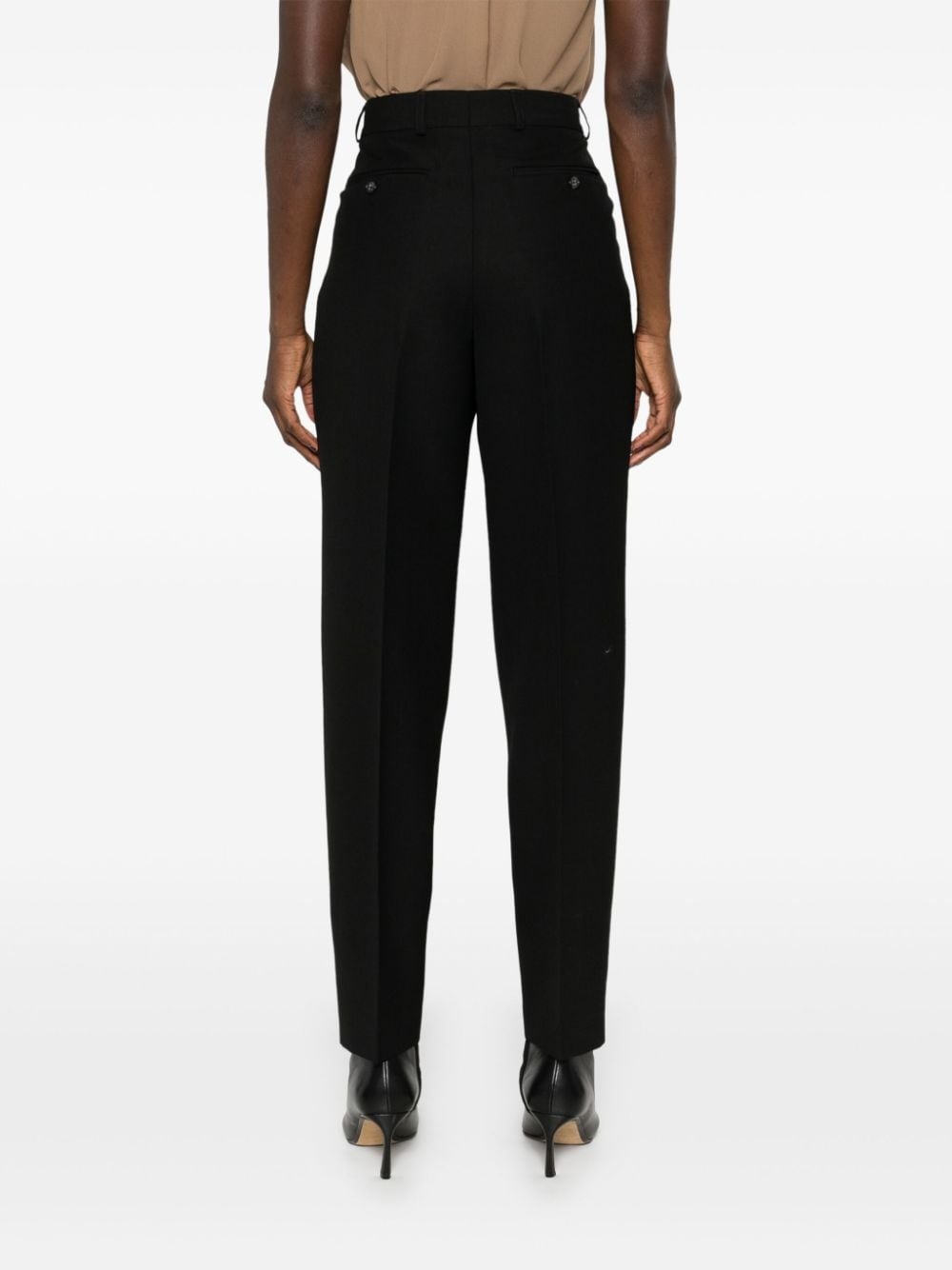 low-waist tailored trousers - 4