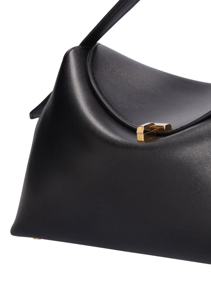 T-Lock palmellata leather top handle bag - 5