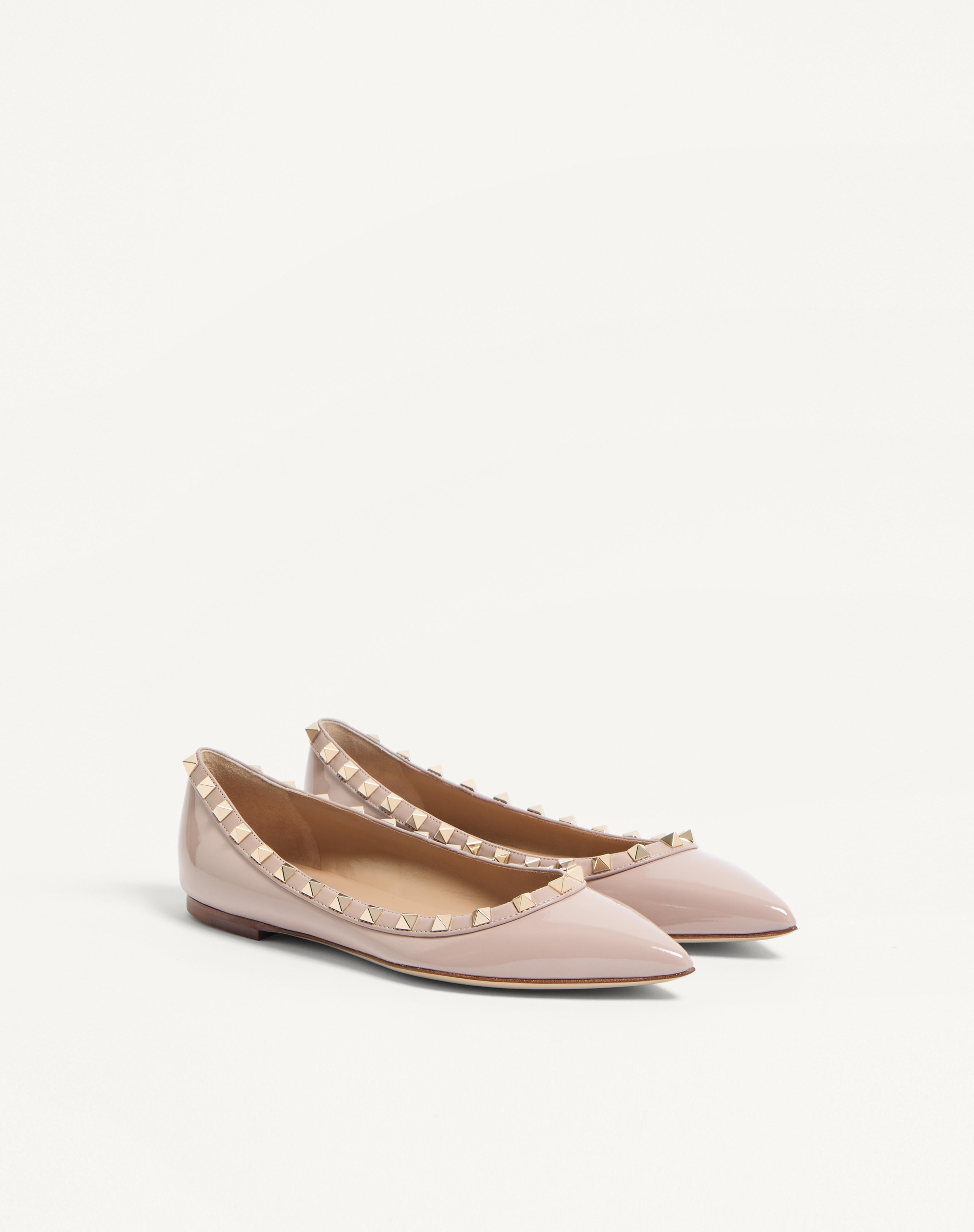 PATENT ROCKSTUD BALLET FLAT - 3