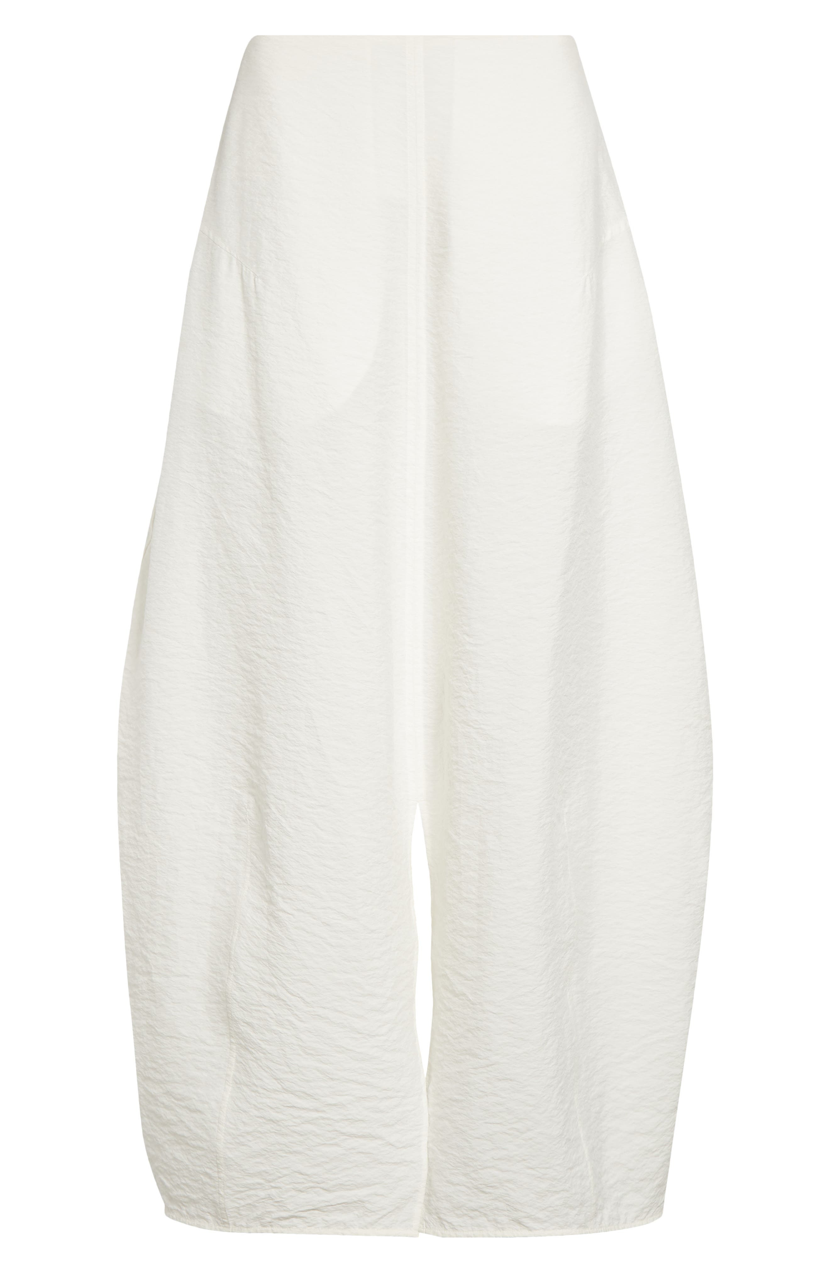 TOTEME Semisheer Silk Blend Parachute Maxi Skirt in White at Nordstrom - 6