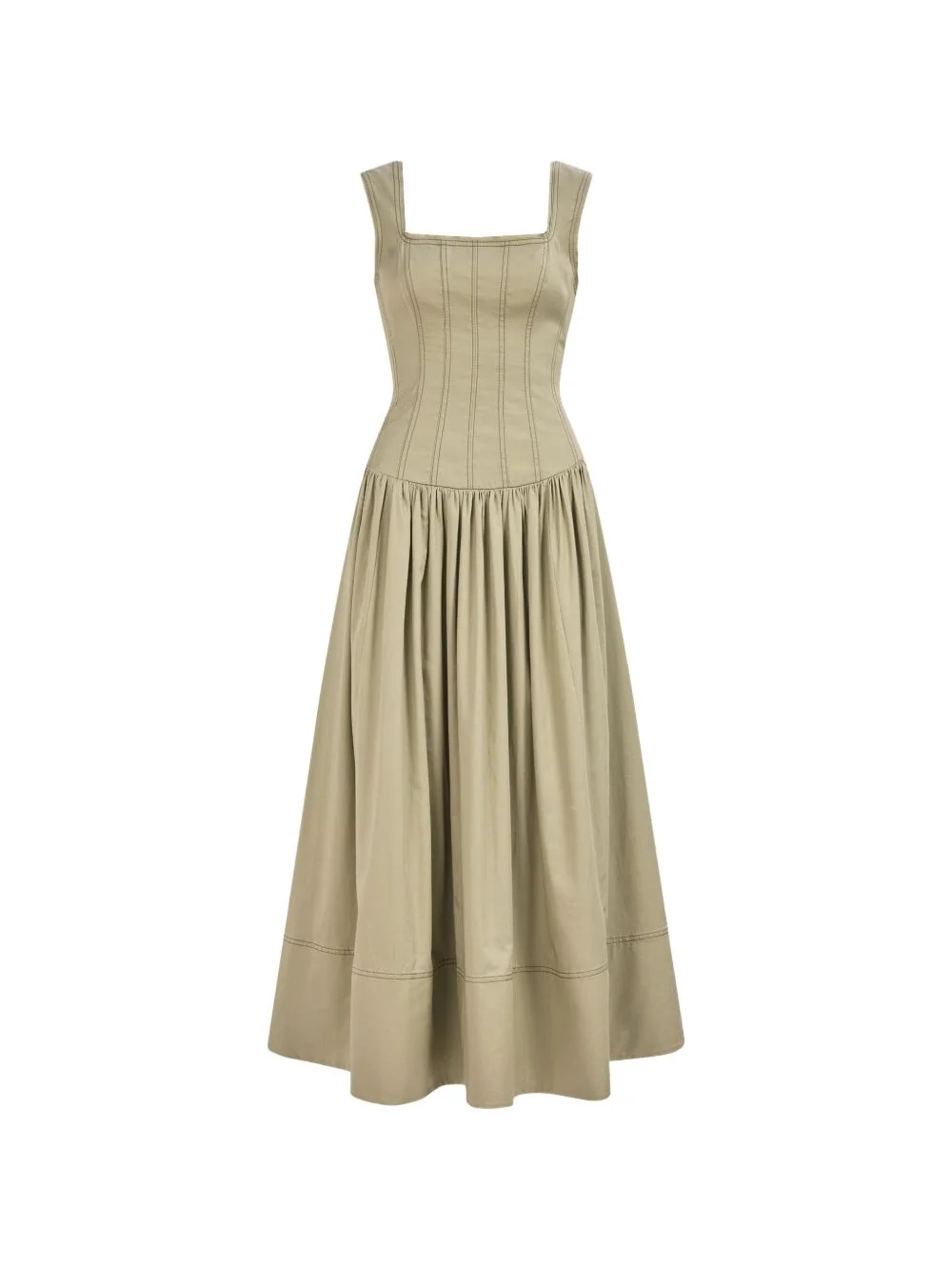 Parallel midi dress - 1