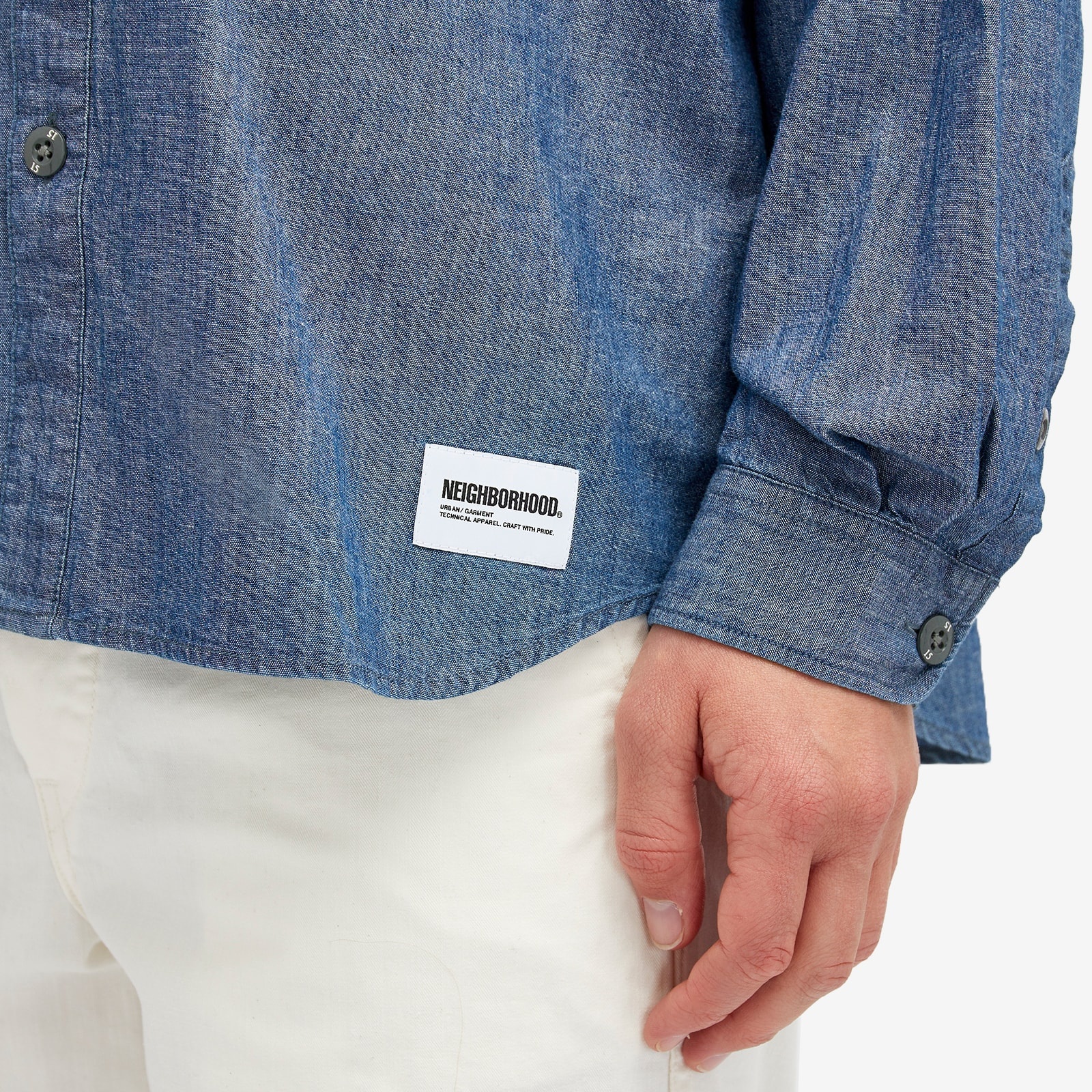 Neighborhood Chambray Shirt - 5