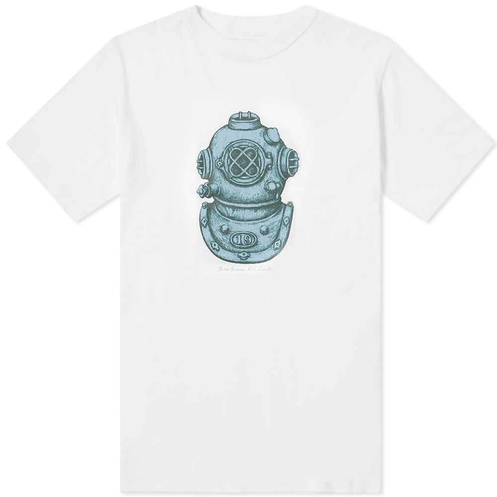 Nanamica CoolMax Loopwheel Graphic Tee - 1