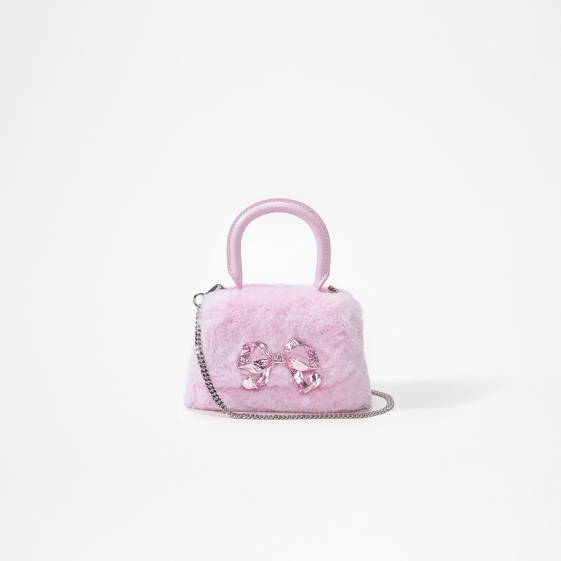 Pink Fluffy Bow Micro Bag 4