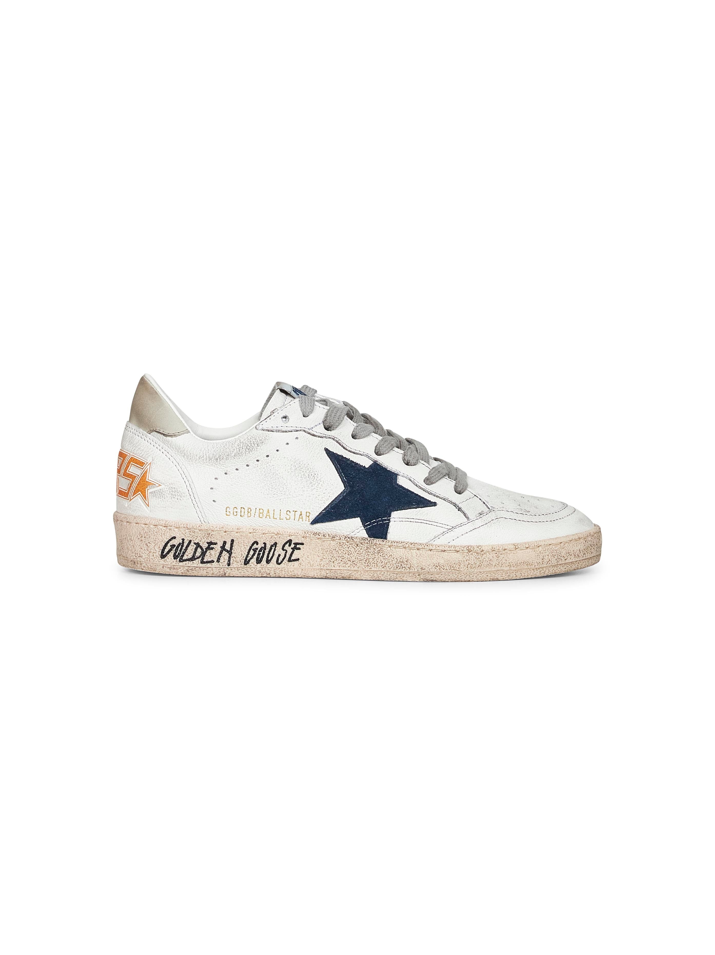 White leather Ball Star sneakers - 1