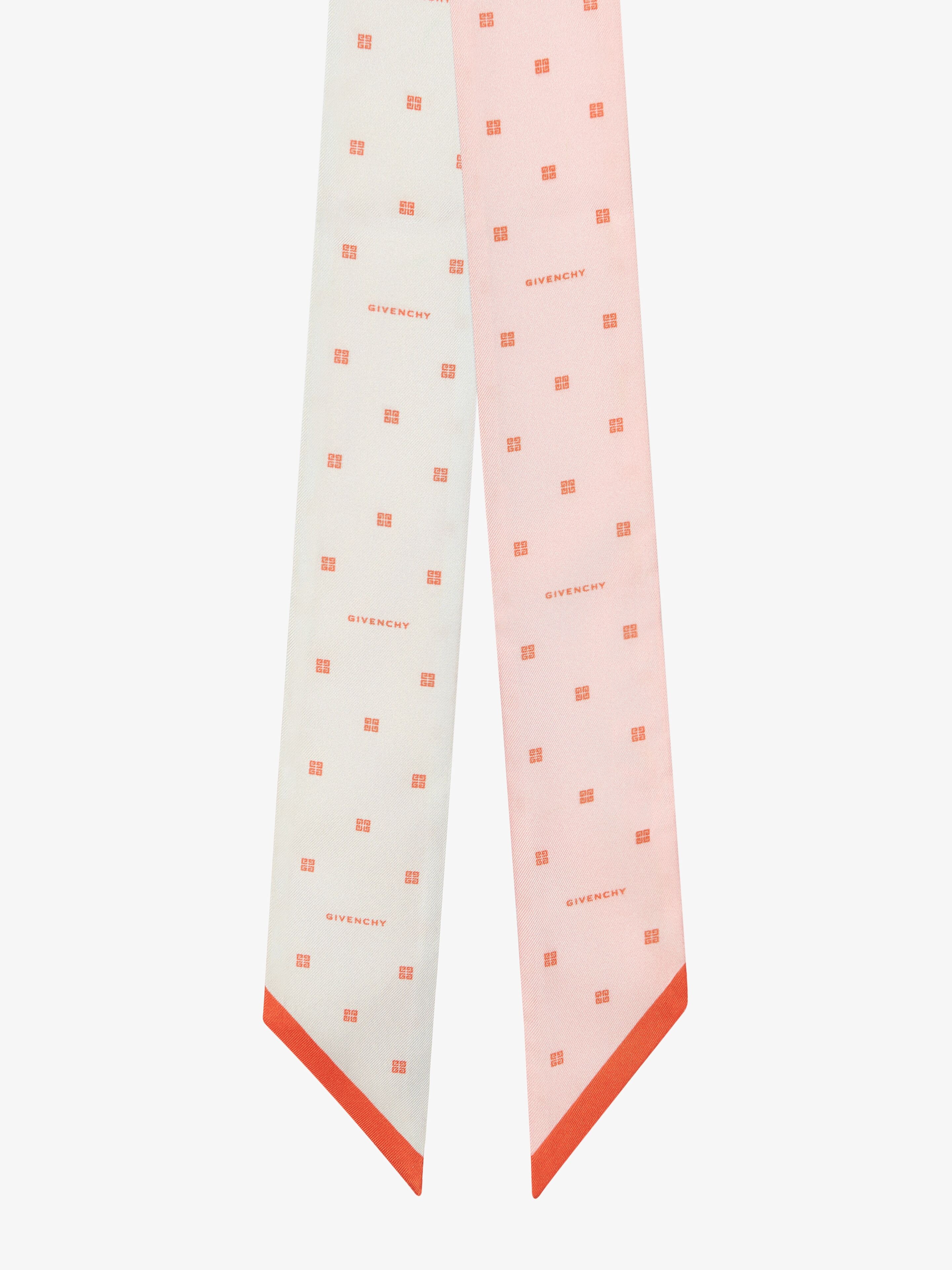 DOUBLE SIDED SCARF IN SILK - 2