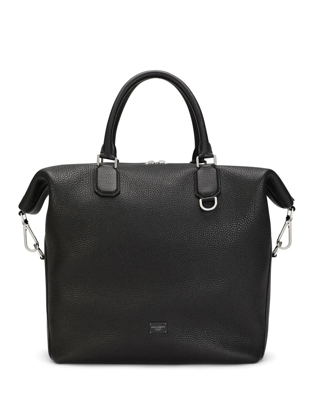 soft leather holdall - 1