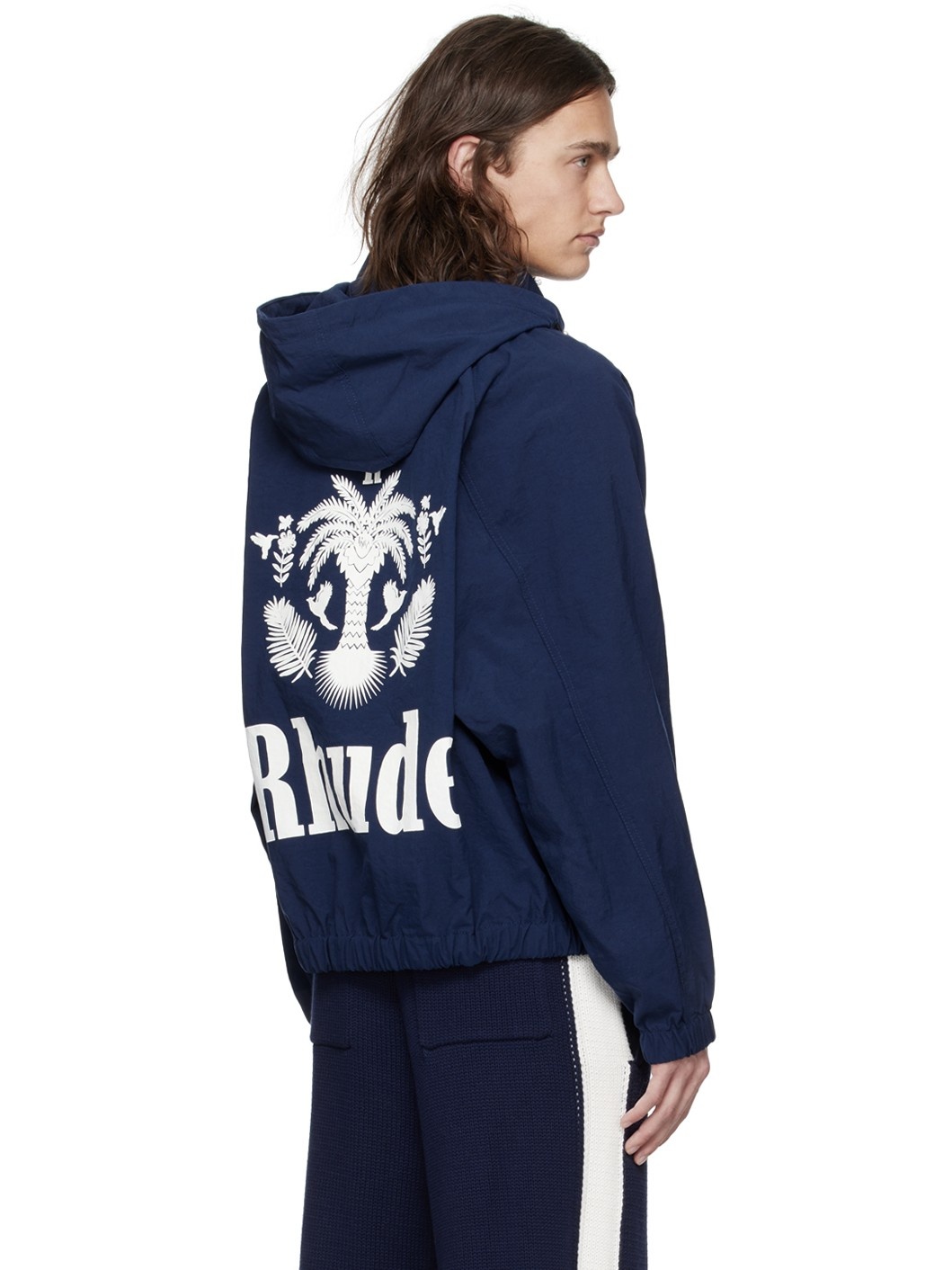Navy Palm Jacket - 3