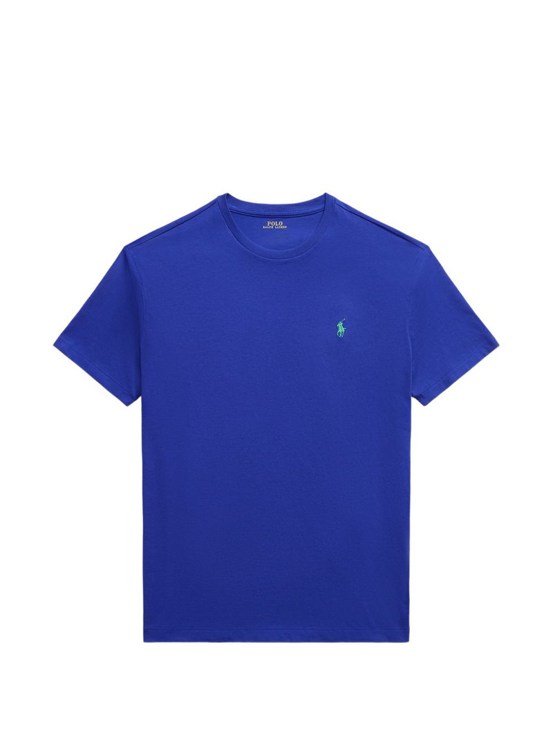 logo-embroidered t-shirt 1