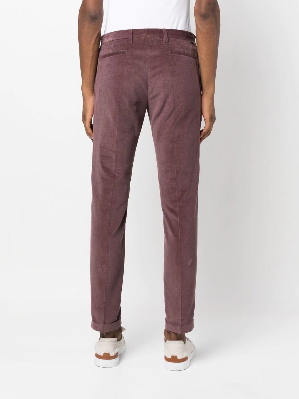 corduroy slim-fit trousers - 4