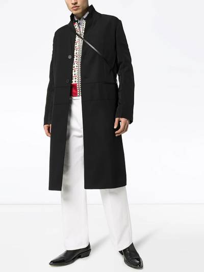 Haider Ackermann Officer Miles single-breasted coat outlook