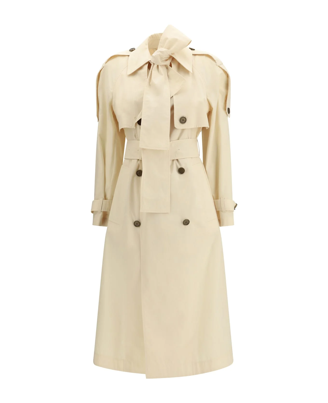 Long Trerose Trench In Canvas - 1