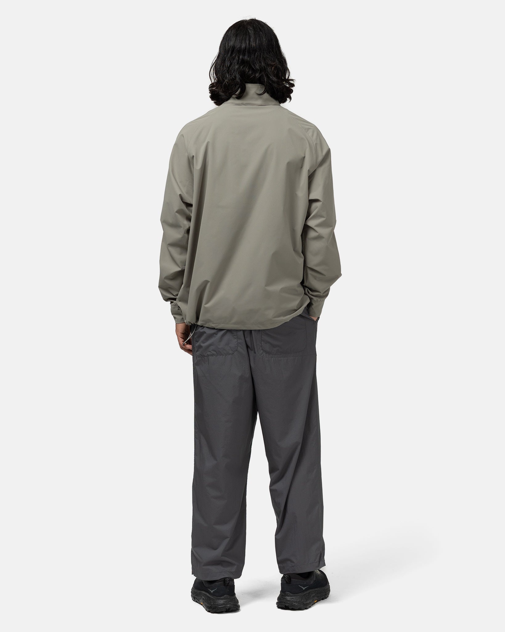 Tech Halfzip Stand Jacket Wolf Grey - 3