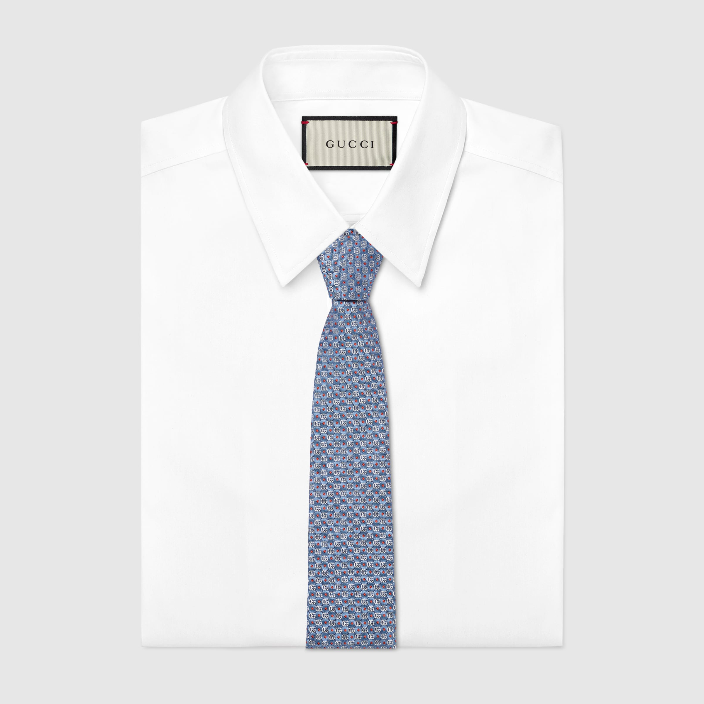 Double G silk jacquard tie - 2
