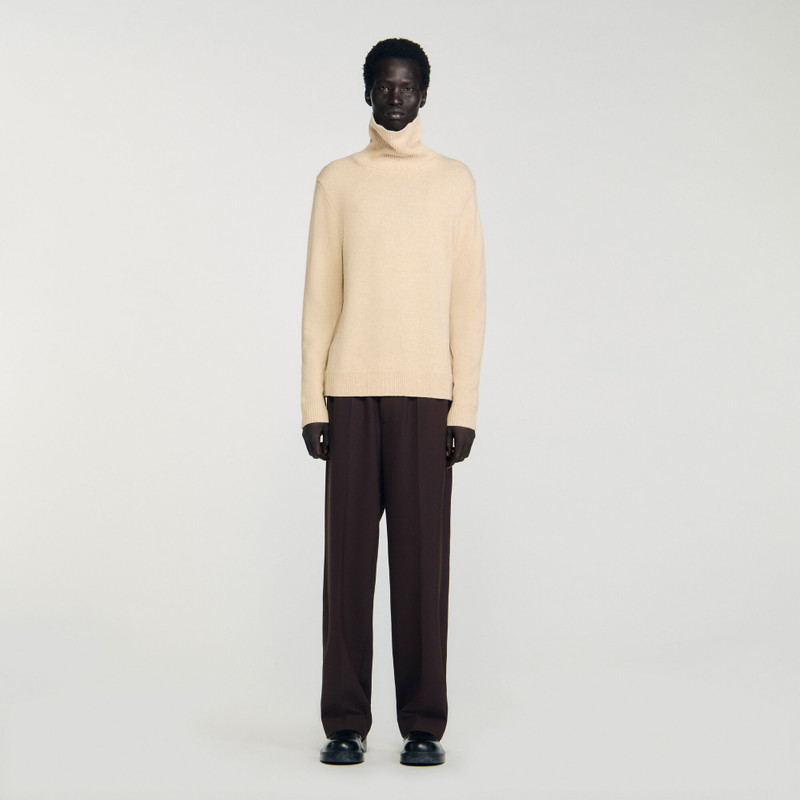Sandro WOOL AND CASHMERE TURTLENECK outlook
