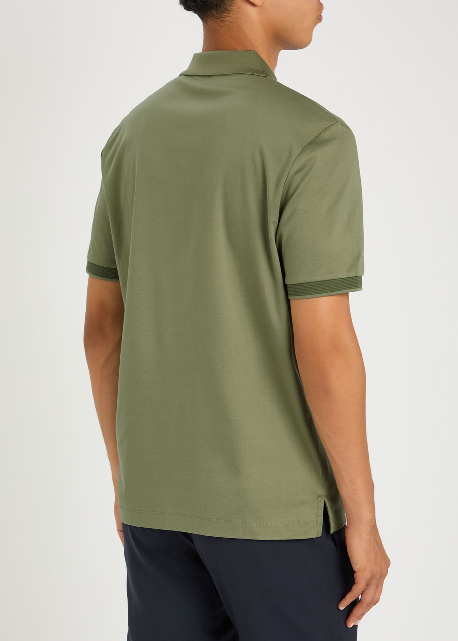 Boss Logo Jersey Polo Shirt - 3