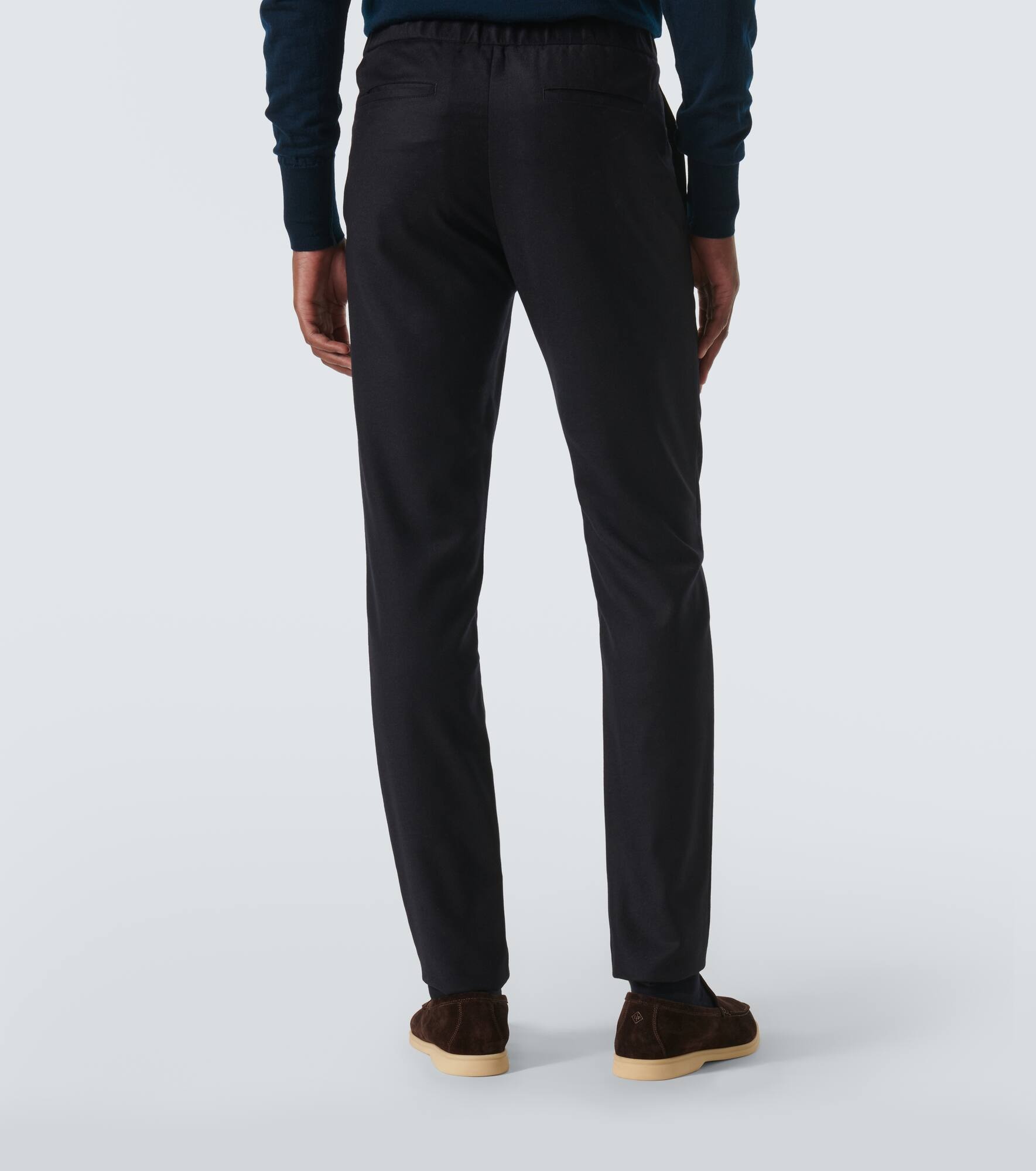 Leisure City wool and cashmere slim pants - 4