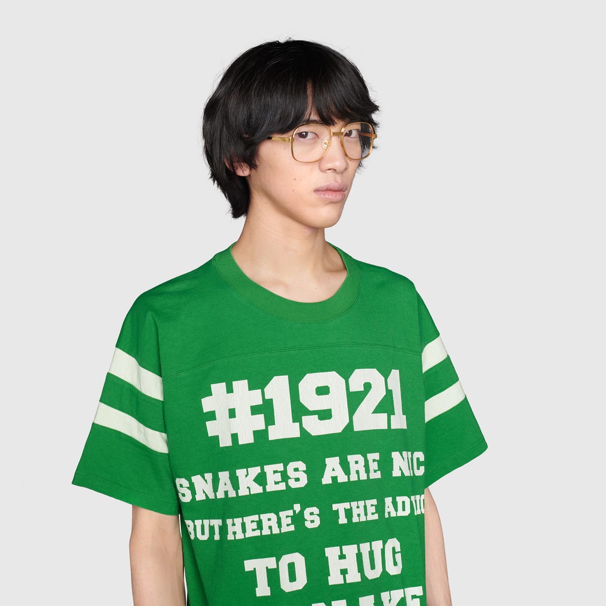 T-shirt 'To Hug a Snake' print - 6