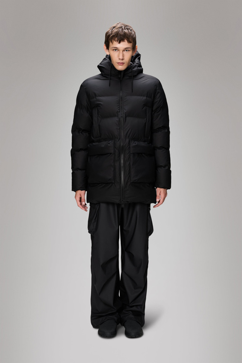 RAINS Alta Long Puffer Cargo Jacket outlook