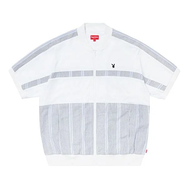 Supreme SS19 x Playboy Leisure Zip Up Top Tee SUP-SS19-10088 - 1