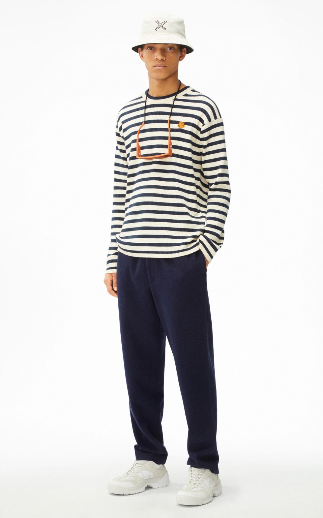 Striped Tiger Crest jumper - 3