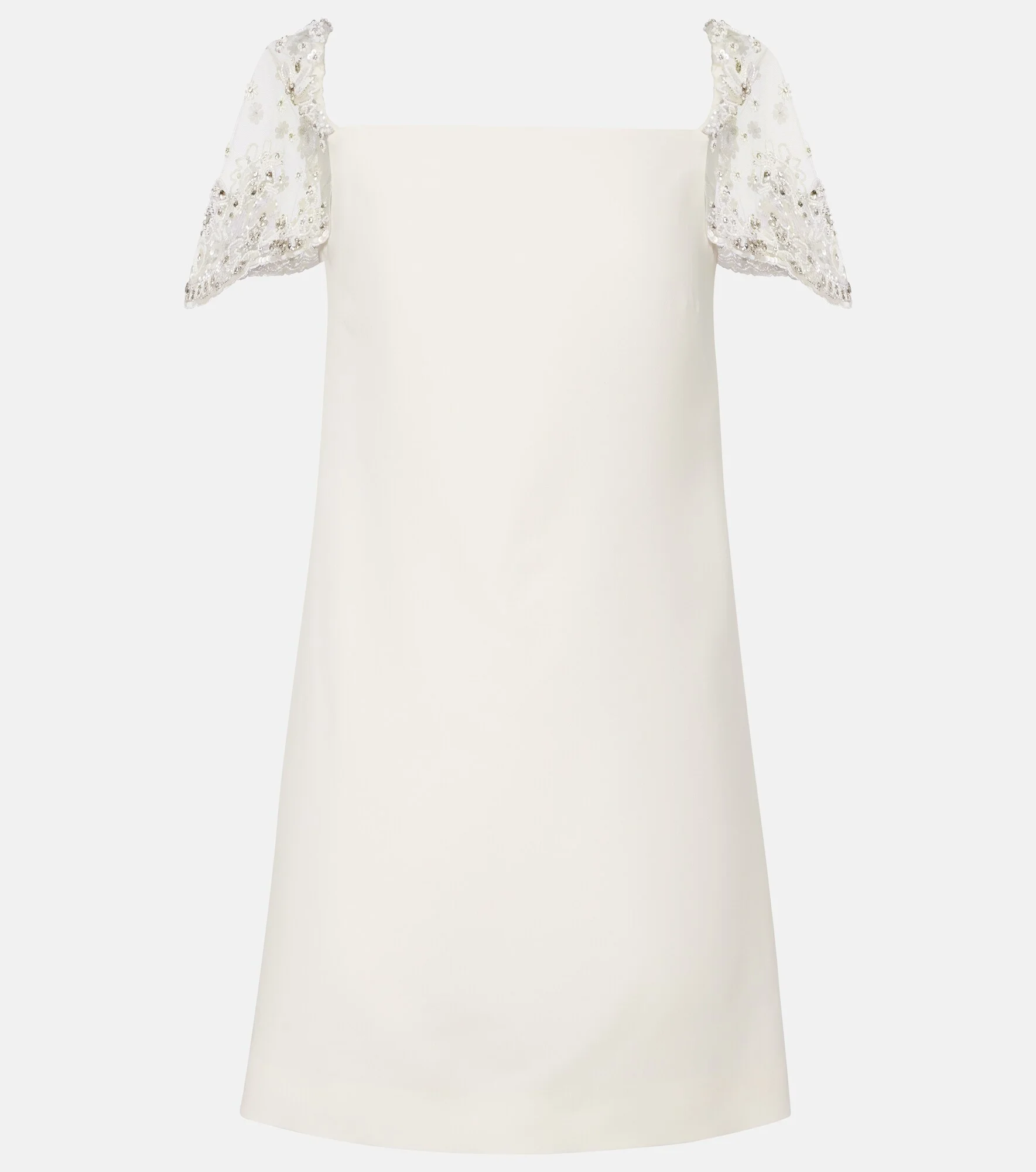 Crepe Couture embellished minidress - 1