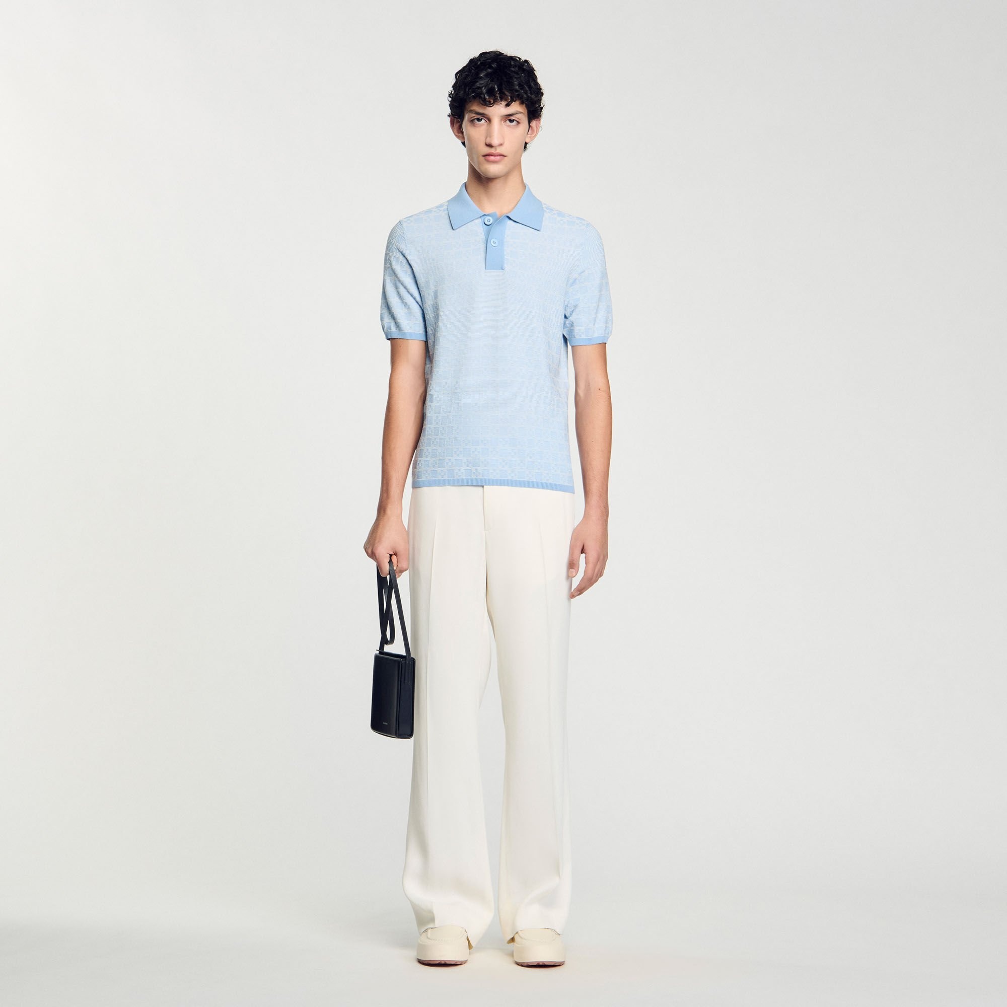 SQUARE CROSS POLO SHIRT - 1