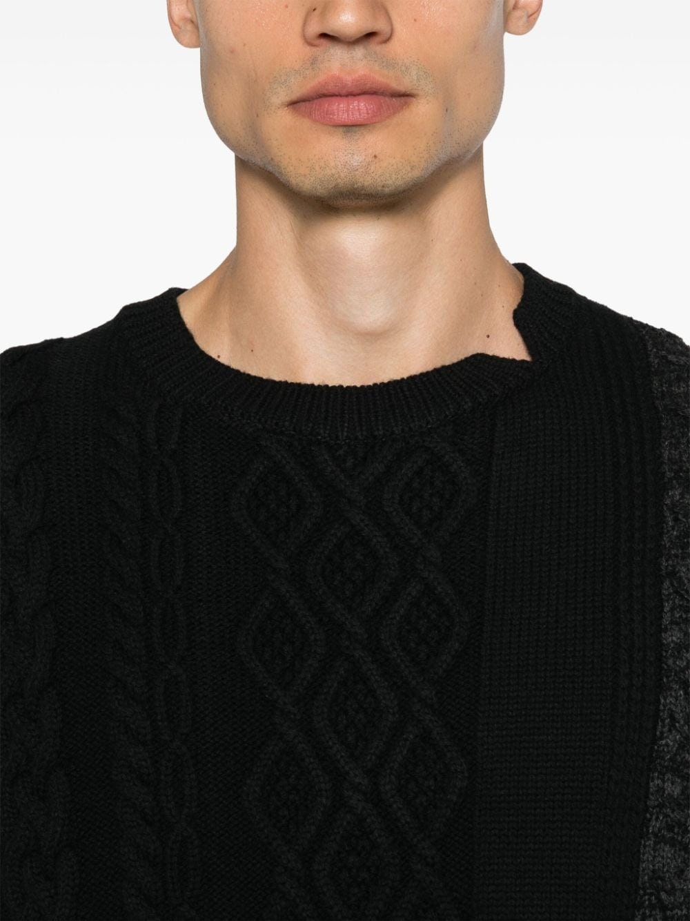 CABLE-KNIT SWEATER - 5