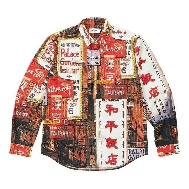 Palace Downtown Shirt 'Red' P24SHT005 - 1